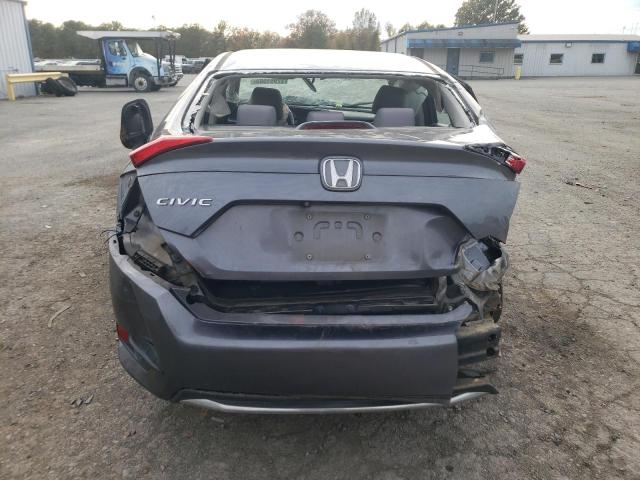 19XFC2F63KE029933 - 2019 HONDA CIVIC LX GRAY photo 6