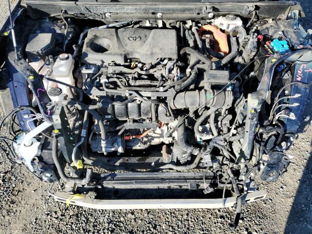 4T3RWRFV8MU045587 - 2021 TOYOTA RAV4 XLE BLUE photo 12