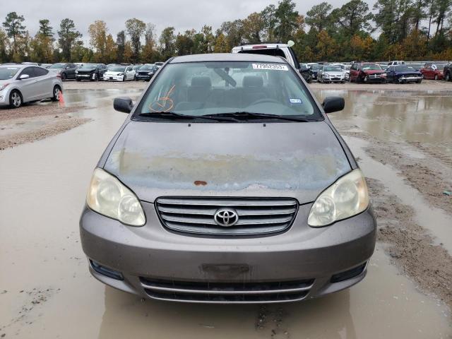 1NXBR32E03Z001716 - 2003 TOYOTA COROLLA CE GRAY photo 5