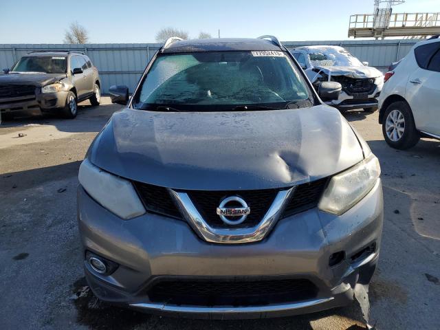 5N1AT2MV6FC913314 - 2015 NISSAN ROGUE S CHARCOAL photo 5