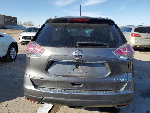 5N1AT2MV6FC913314 - 2015 NISSAN ROGUE S CHARCOAL photo 6