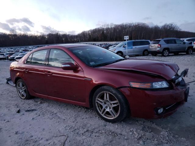 19UUA66287A015992 - 2007 ACURA TL RED photo 4