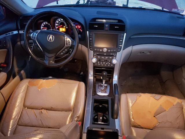 19UUA66287A015992 - 2007 ACURA TL RED photo 8