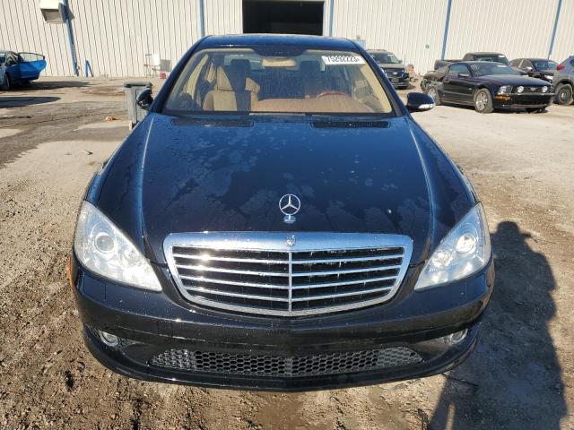 WDDNG71X47A111019 - 2007 MERCEDES-BENZ S 550 BLACK photo 5