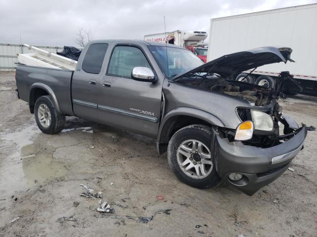 5TBBT44123S395402 - 2003 TOYOTA TUNDRA ACCESS CAB SR5 GRAY photo 4
