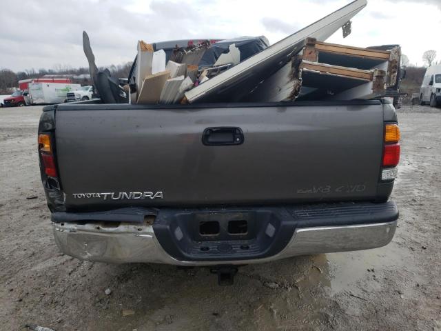 5TBBT44123S395402 - 2003 TOYOTA TUNDRA ACCESS CAB SR5 GRAY photo 6