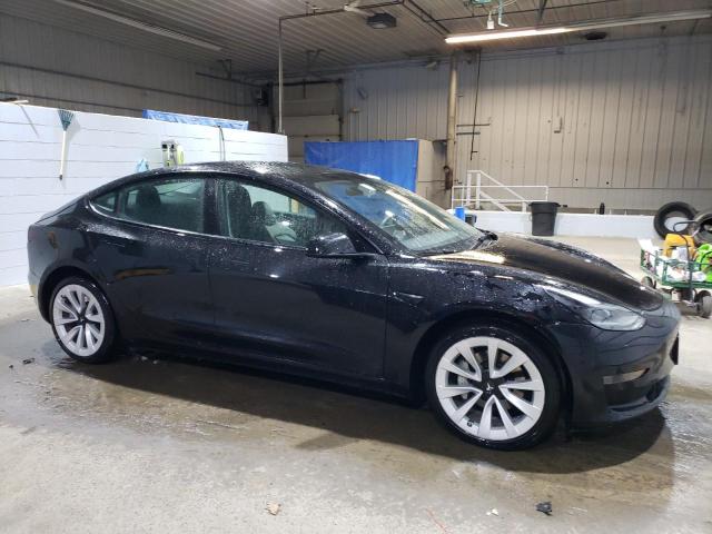 5YJ3E1EA9PF439327 - 2023 TESLA MODEL 3 BLACK photo 4