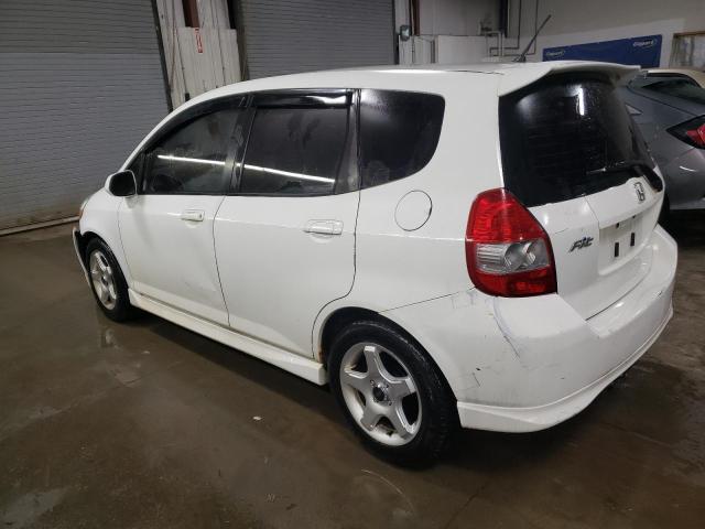 JHMGD386X7S004924 - 2007 HONDA FIT S 白色 照片 2