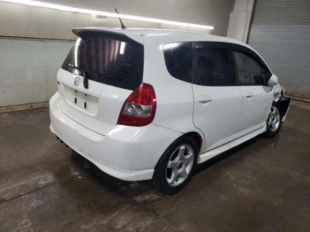 JHMGD386X7S004924 - 2007 HONDA FIT S 白色 照片 3