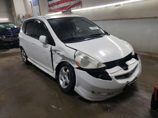 JHMGD386X7S004924 - 2007 HONDA FIT S 白色 照片 4