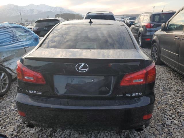 JTHCK262682024734 - 2008 LEXUS IS 250 BLACK photo 6