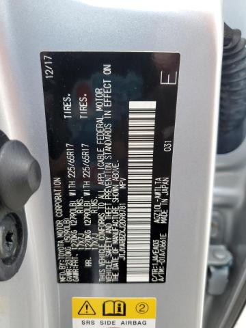 JTJYARBZXJ2098781 - 2018 LEXUS NX 300 BASE ნაცრისფერი ფოტო 12