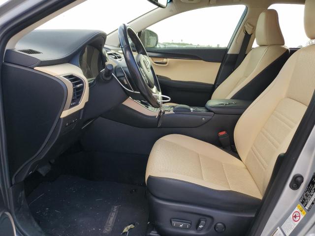 JTJYARBZXJ2098781 - 2018 LEXUS NX 300 BASE ნაცრისფერი ფოტო 7