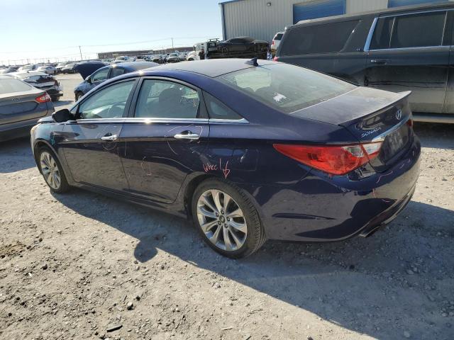 5NPEC4ACXDH638827 - 2013 HYUNDAI SONATA SE BLUE photo 2