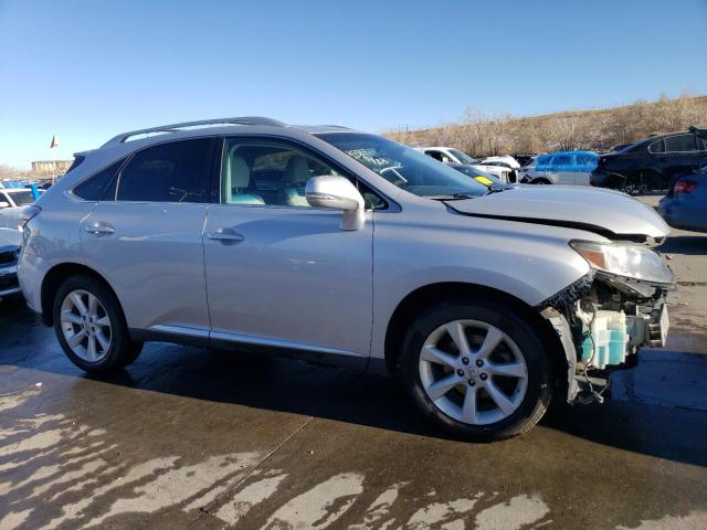 2T2BK1BA3AC004657 - 2010 LEXUS RX 350 SILVER photo 4