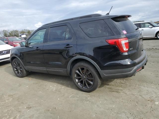 1FM5K8D87JGA51689 - 2018 FORD EXPLORER XLT BLACK photo 2