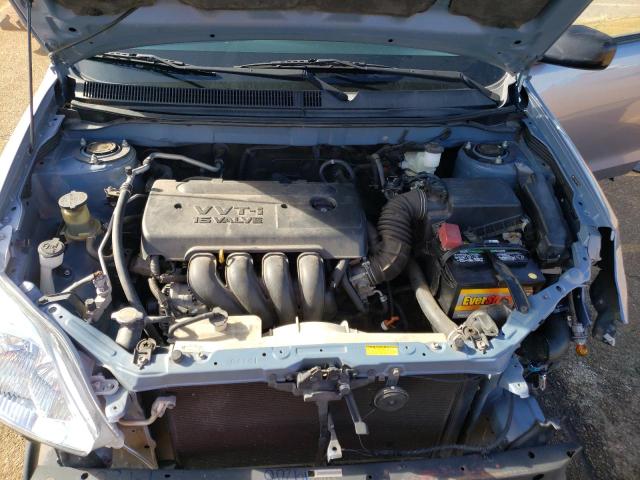 2T1KR32E27C653695 - 2007 TOYOTA COROLLA MA XR BLUE photo 12