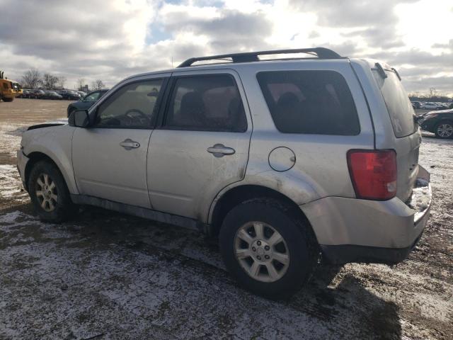 4F2CY0C78AKM03325 - 2010 MAZDA TRIBUTE I SILVER photo 2