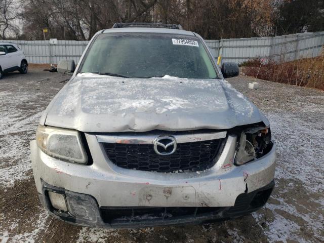 4F2CY0C78AKM03325 - 2010 MAZDA TRIBUTE I SILVER photo 5