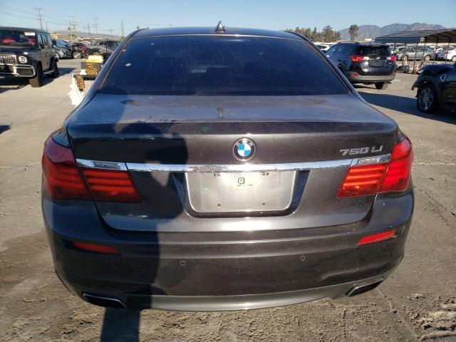 WBAYE8C54ED136056 - 2014 BMW 750 LI GRAY photo 6