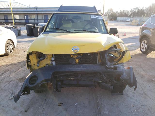 5N1ED28T84C634497 - 2004 NISSAN XTERRA XE YELLOW photo 5