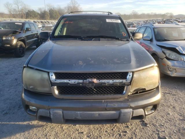 1GNDS13S882205927 - 2008 CHEVROLET TRAILBLAZE LS GRAY photo 5