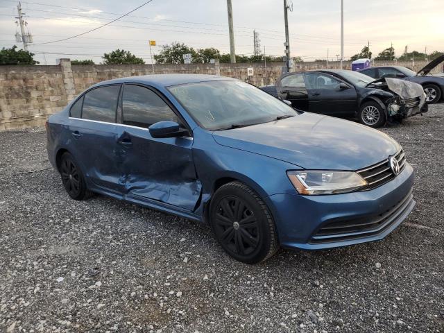 3VW2B7AJ6HM303647 - 2017 VOLKSWAGEN JETTA S BLUE photo 4