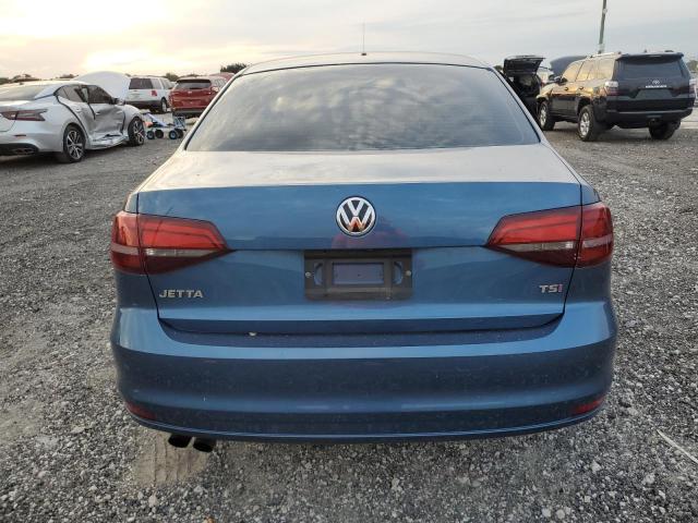 3VW2B7AJ6HM303647 - 2017 VOLKSWAGEN JETTA S BLUE photo 6