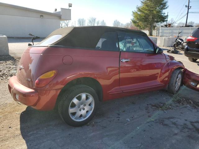 3C3EY55E45T349063 - 2005 CHRYSLER PT CRUISER TOURING RED photo 3