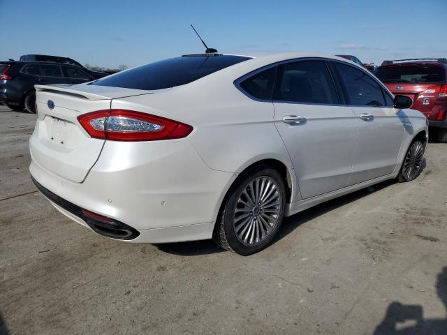 3FA6P0D94DR212880 - 2013 FORD FUSION TITANIUM WHITE photo 3