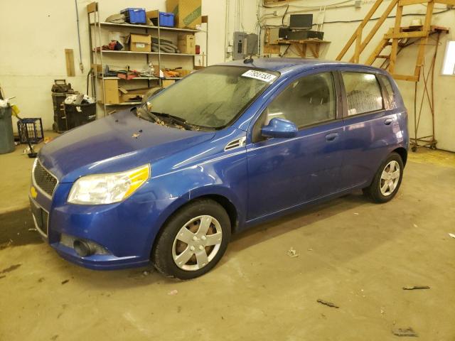 KL1TD6DE9AB069728 - 2010 CHEVROLET AVEO LS Mavi fotoğraf 1