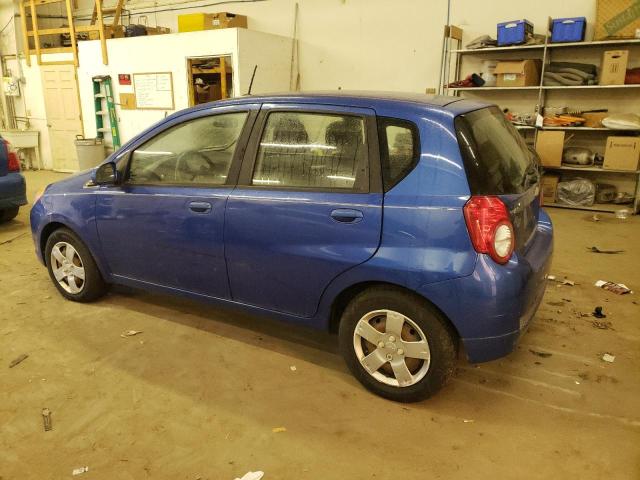 KL1TD6DE9AB069728 - 2010 CHEVROLET AVEO LS BLUE photo 2