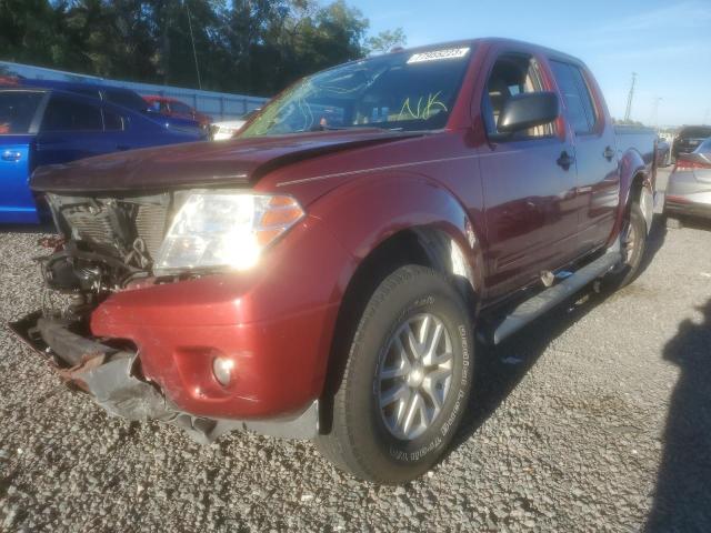 1N6AD0ER3FN758763 - 2015 NISSAN FRONTIER S RED photo 1