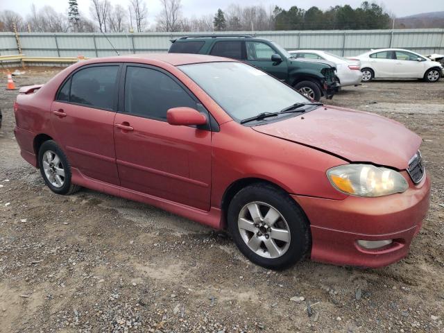 2T1BR32E45C447758 - 2005 TOYOTA COROLLA CE ORANGE photo 4