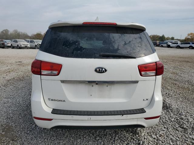 KNDMB5C1XG6173903 - 2016 KIA SEDONA LX WHITE photo 6