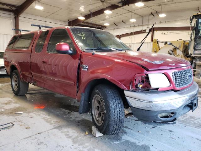 1FTRX18L41KA91237 - 2001 FORD F150 RED photo 4