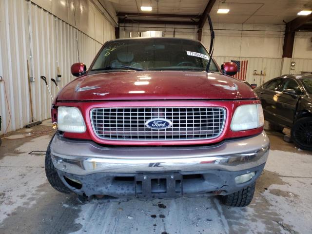 1FTRX18L41KA91237 - 2001 FORD F150 RED photo 5