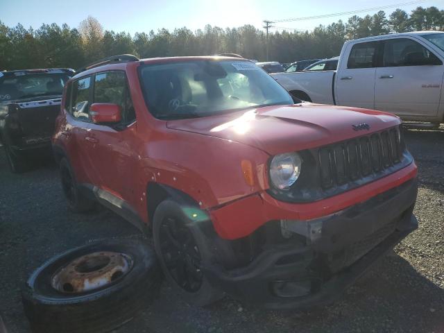 ZACCJABB5HPF70094 - 2017 JEEP RENEGADE LATITUDE RED photo 1