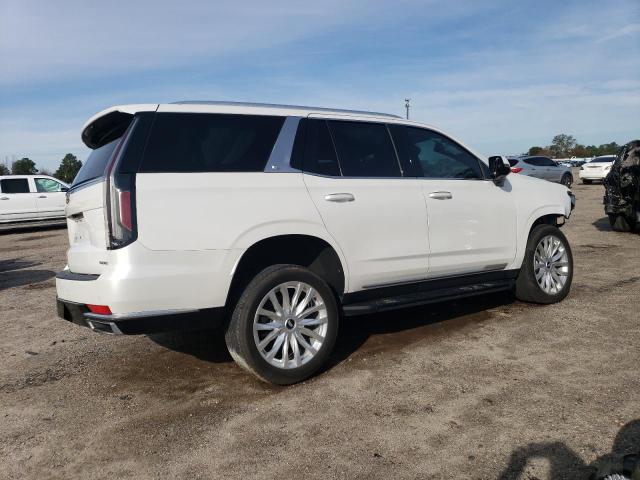 1GYS3AKL2NR114673 - 2022 CADILLAC ESCALADE LUXURY WHITE photo 3