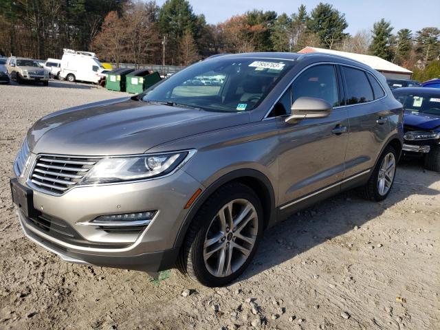 5LMCJ3D93HUL35982 - 2017 LINCOLN MKC RESERVE GRAY photo 1