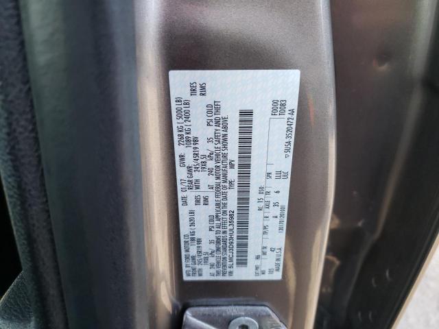 5LMCJ3D93HUL35982 - 2017 LINCOLN MKC RESERVE GRAY photo 13