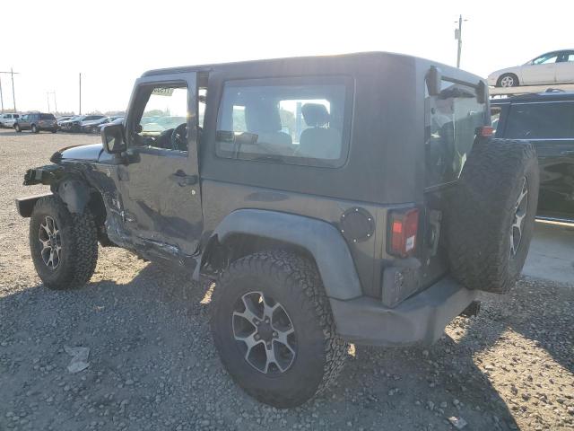 1J4FA24118L567764 - 2008 JEEP WRANGLER X CHARCOAL photo 2