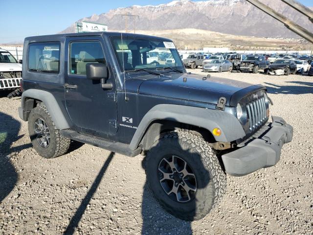 1J4FA24118L567764 - 2008 JEEP WRANGLER X CHARCOAL photo 4