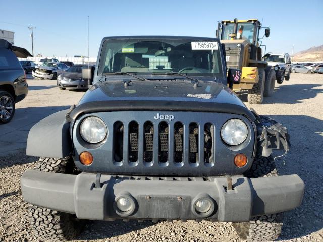 1J4FA24118L567764 - 2008 JEEP WRANGLER X CHARCOAL photo 5