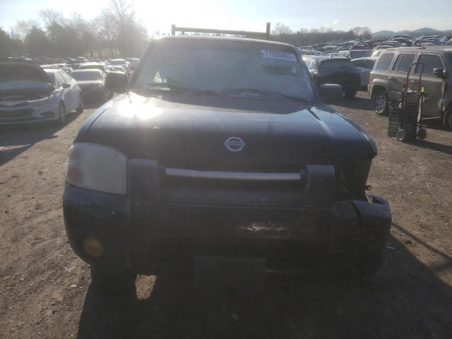 1N6ED29X04C472643 - 2004 NISSAN FRONTIER CREW CAB XE V6 BLACK photo 5