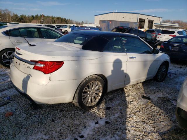 1C3BCBFG1CN123057 - 2012 CHRYSLER 200 LIMITED WHITE photo 3