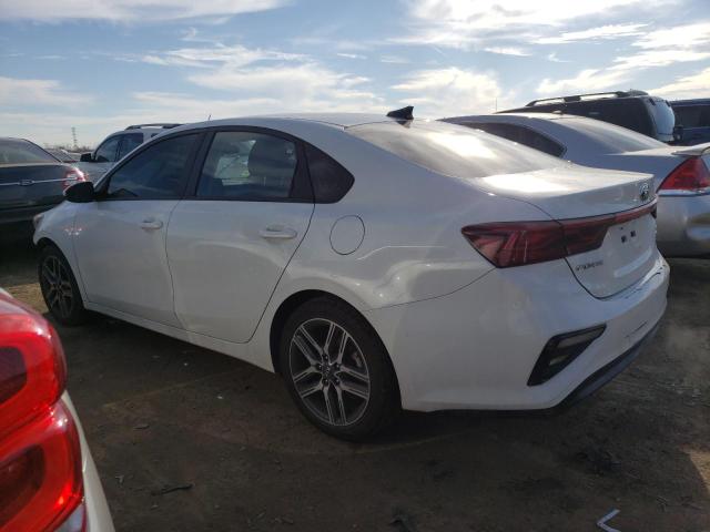 3KPF34AD0KE049655 - 2019 KIA FORTE GT LINE WHITE photo 2