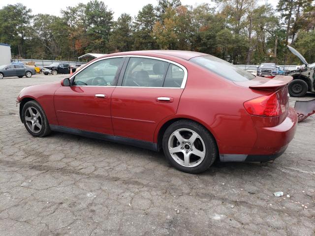 JNKCV51E93M302713 - 2003 INFINITI G35 MAROON photo 2