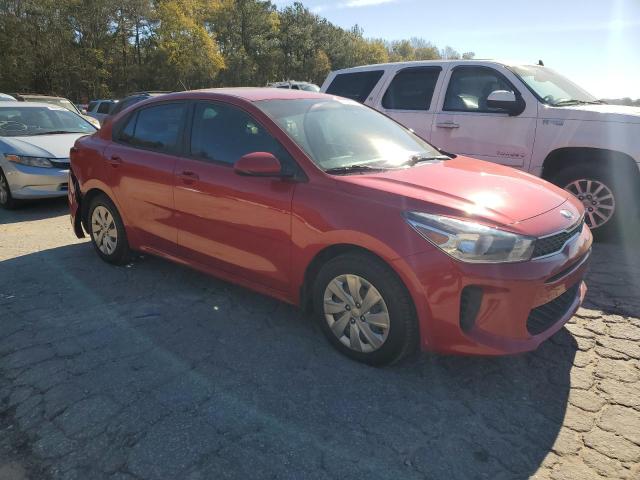 3KPA24AB7JE066091 - 2018 KIA RIO LX RED photo 4