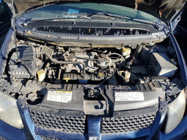 2B8GP74L52R503759 - 2002 DODGE GRAND CARA EX BLUE photo 12